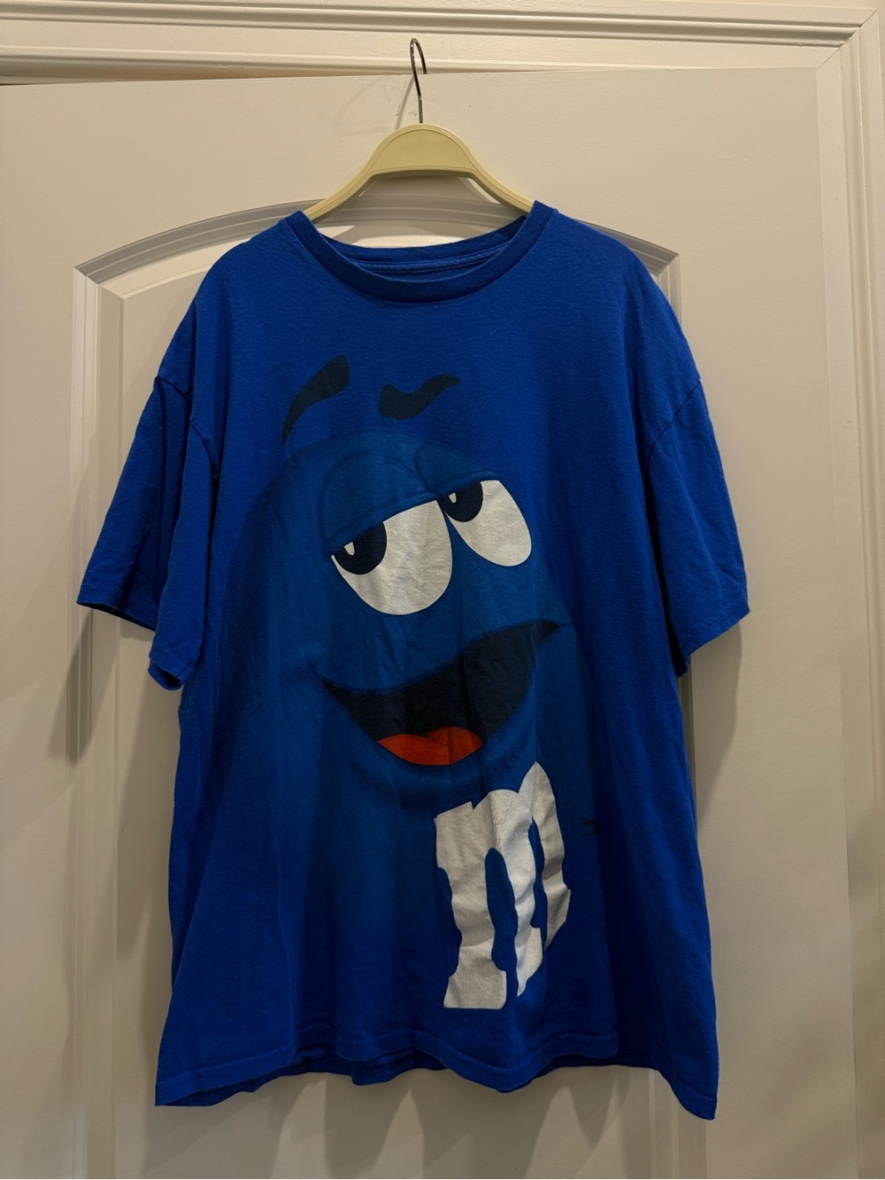 M&M'S Blue Graphic Character Short Sleeve Tee